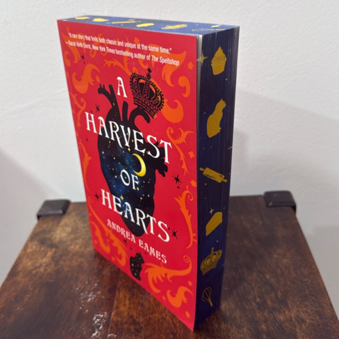 A Harvest of Hearts: Deluxe Stenciled Edges