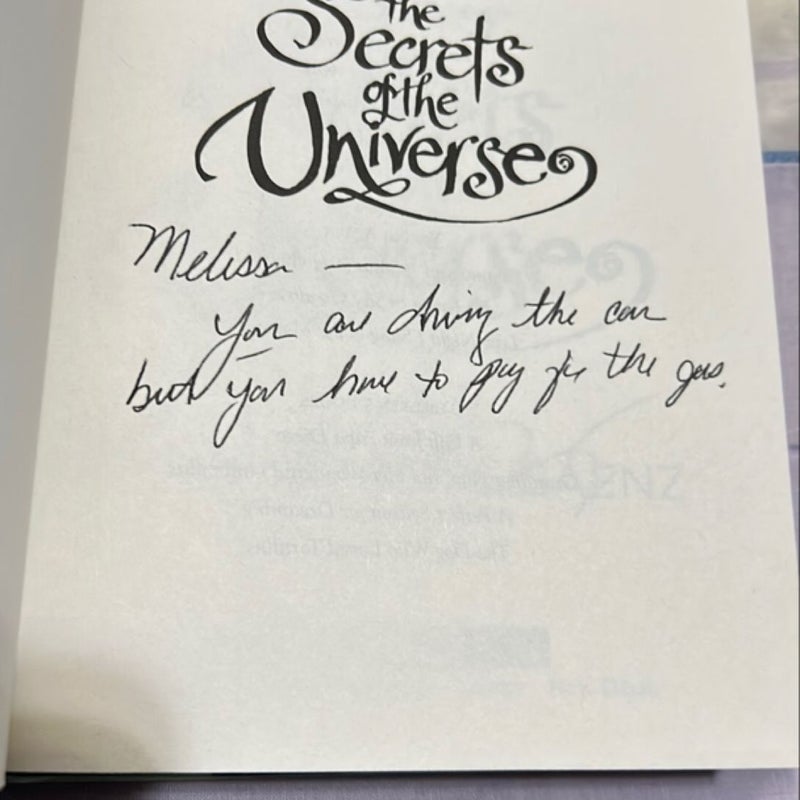 Aristotle and Dante Discover the Secrets of the Universe