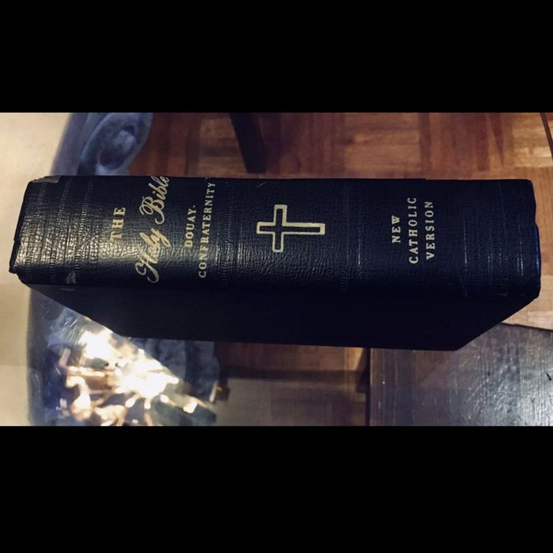 The Holy Bible Douay Confraternity New Catholic Version PJ Kenedy 1961