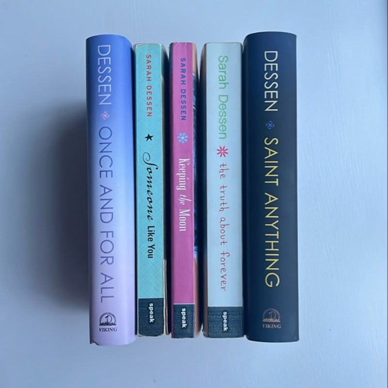 Sarah Dessen 5 Book Bundle