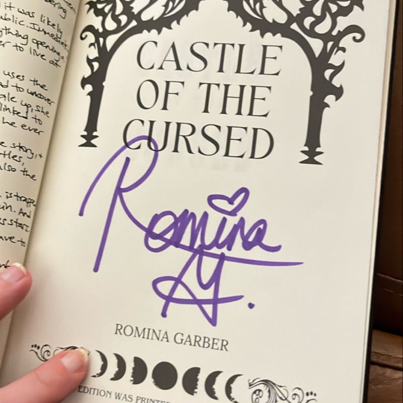 Castle of the Cursed Owlcrate signed