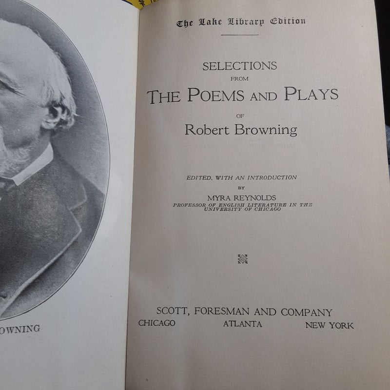 Browning Selected Poems Pippa Passes