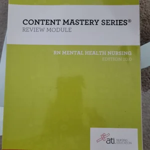 RN Mental Health Nursing Edition 10. 0