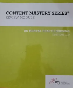 RN Mental Health Nursing Edition 10. 0