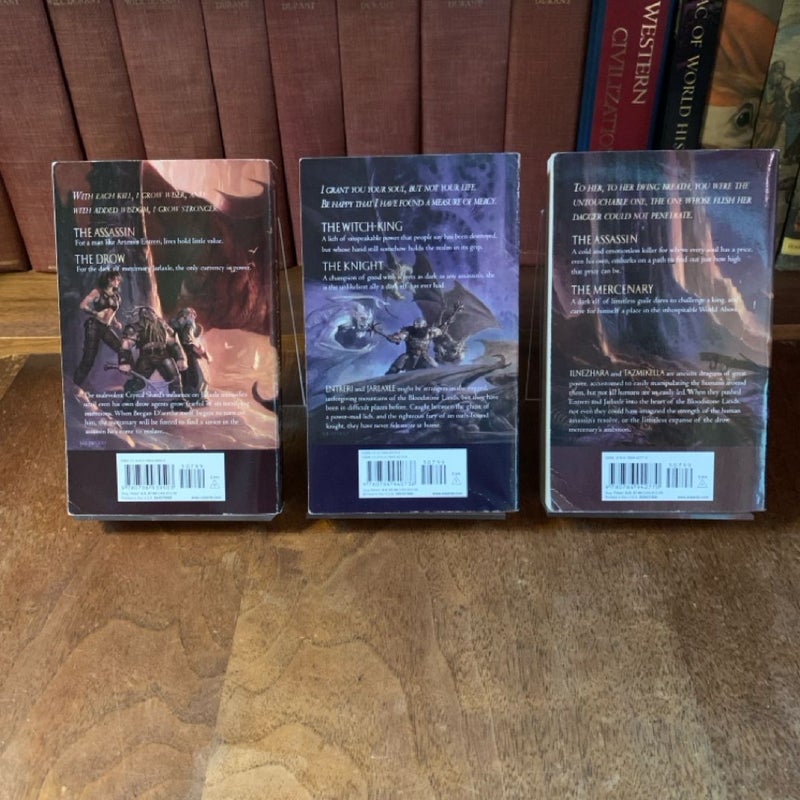 The Sellswords Trilogy: Servant of the Shard, Promise of the Witch-King, Road of the Patriarch