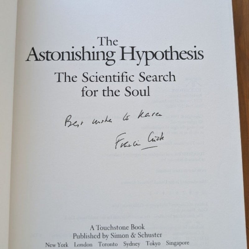 The Astonishing Hypothesis 