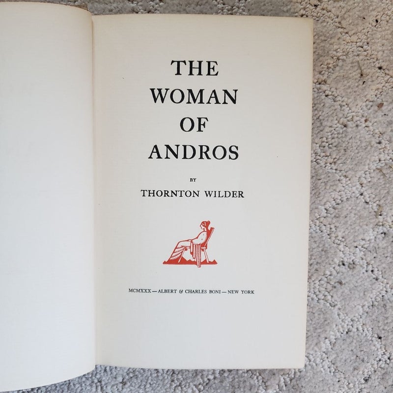 The Woman of Andros (4th Printing, 1930)