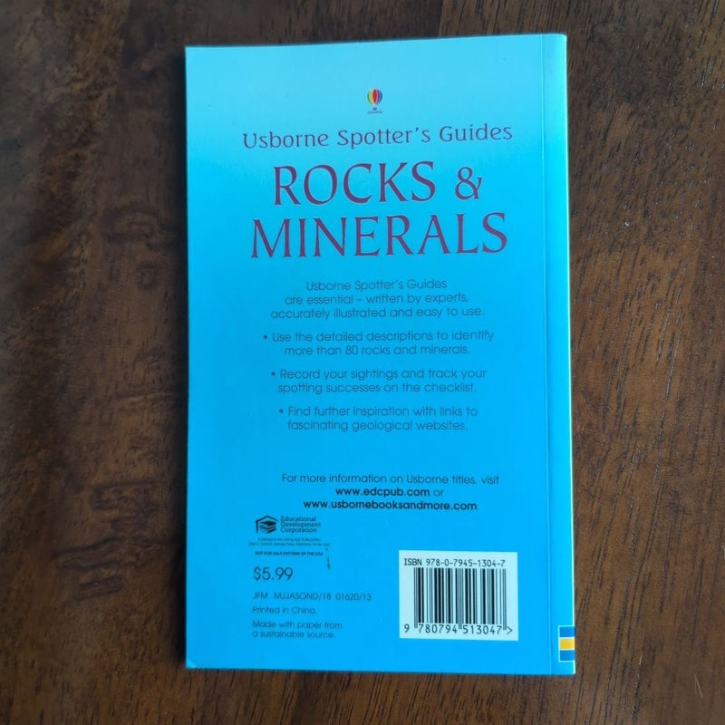 Rocks and Minerals Spotter's Guide