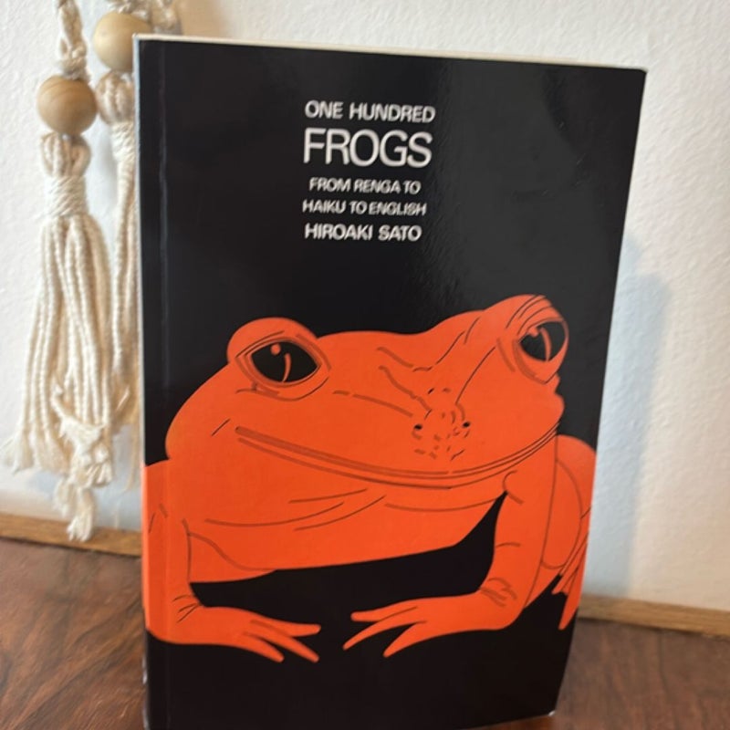One Hundred Frogs