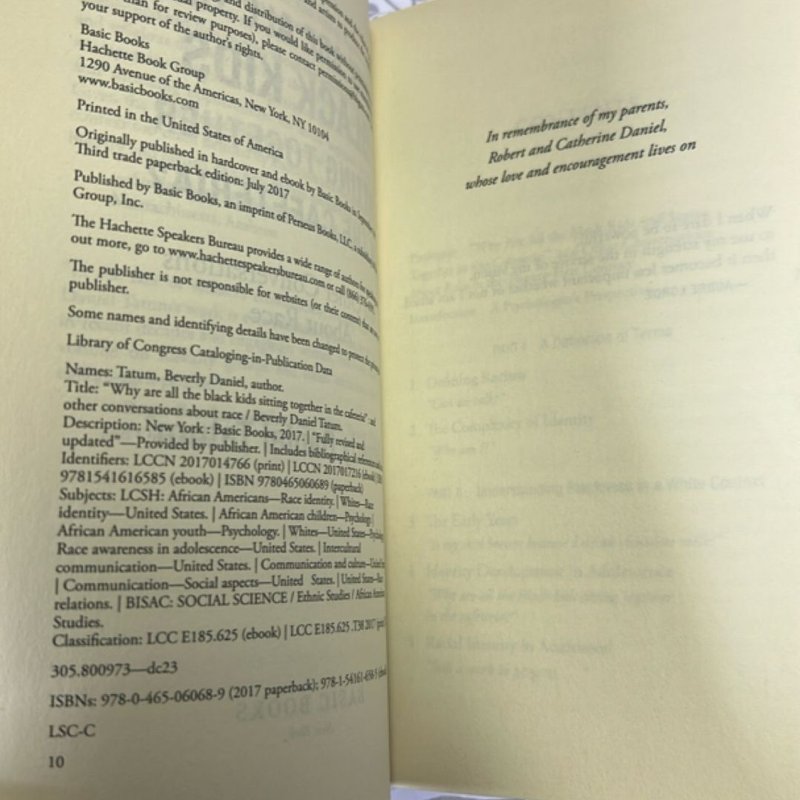 Why Are All the Black Kids Sitting Together in the Cafeteria?