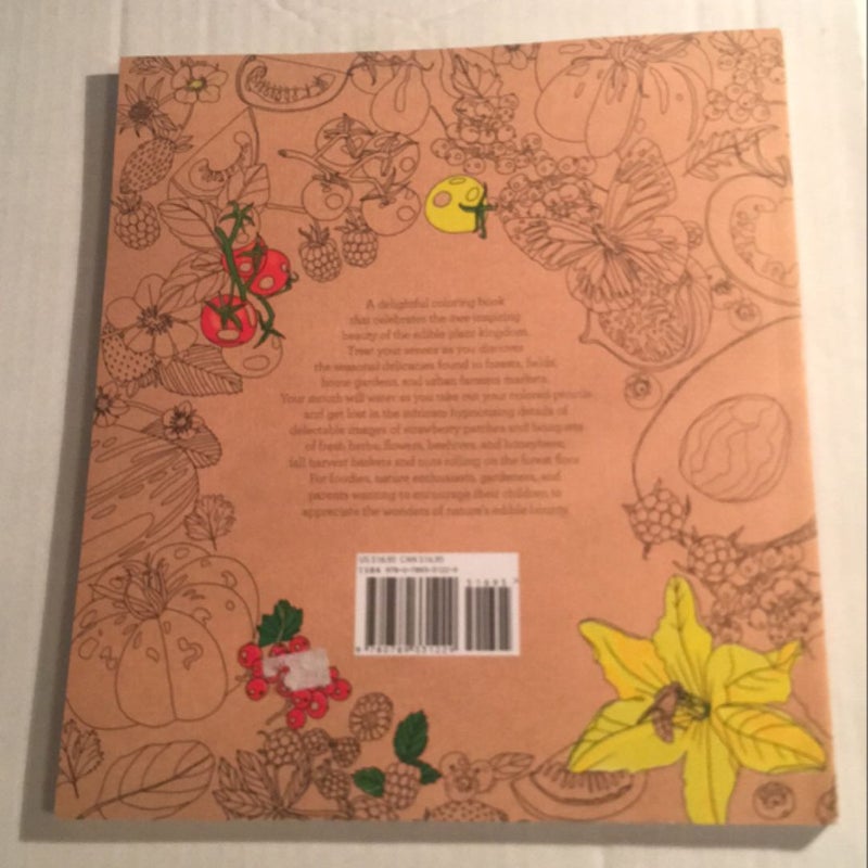 Edible Paradise Coloring Book