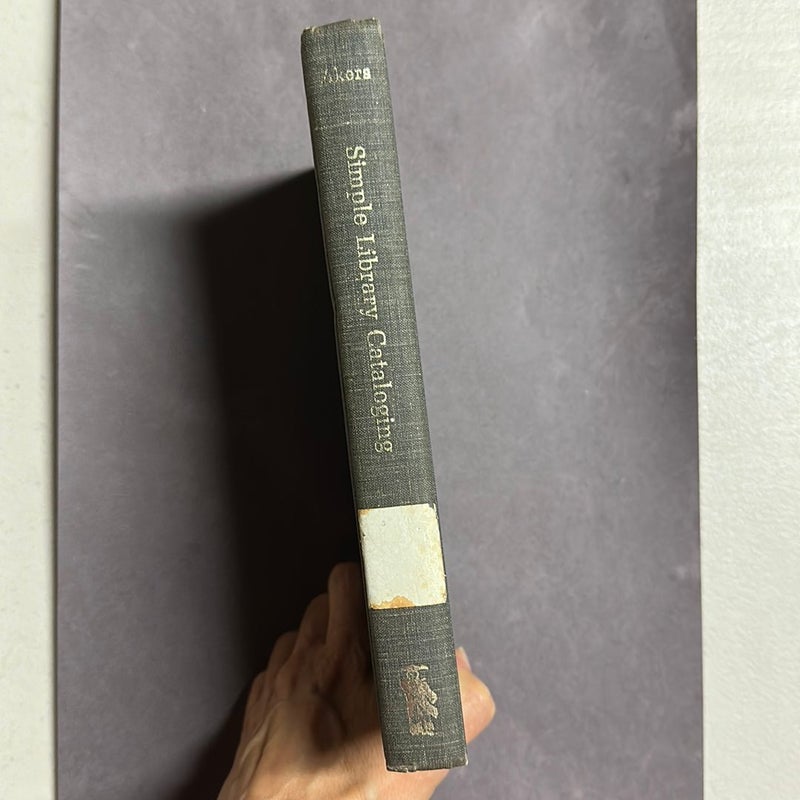 Simple Library Cataloging