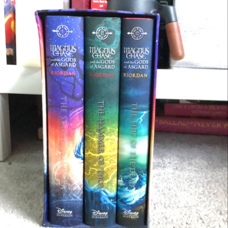 Magnus Chase and the Gods of Asgard Hardcover Boxed Set (Magnus Chase and the Gods of Asgard)