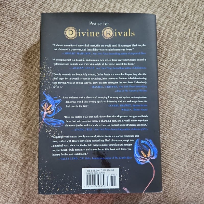 Divine Rivals by Rebecca Ross, Hardcover | Pangobooks