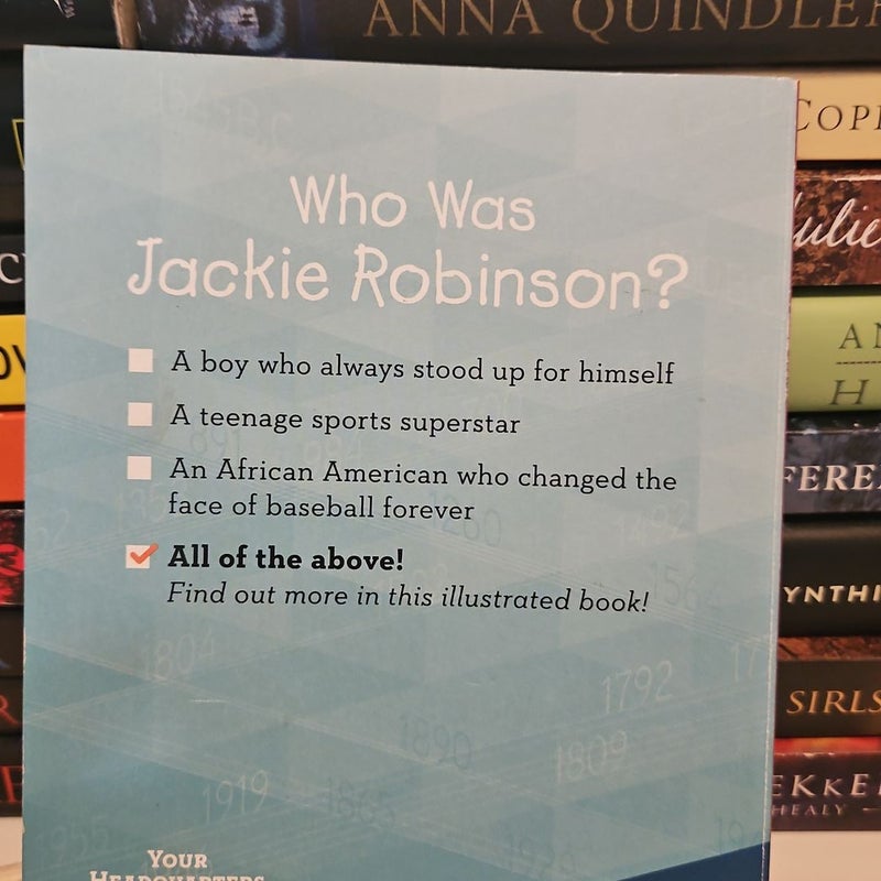 Who Was Jackie Robinson? by Gail Herman, Who HQ: 9780448455570