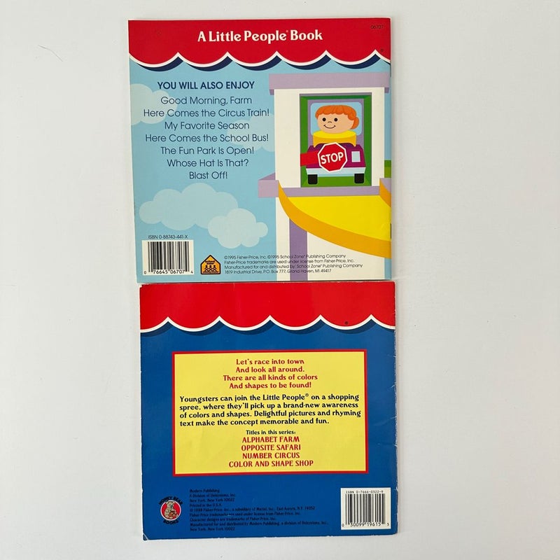 Fisher-Price Little People book bundle