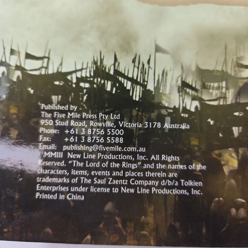 The Lord of the Rings - The Return of the King Jigsaw Book