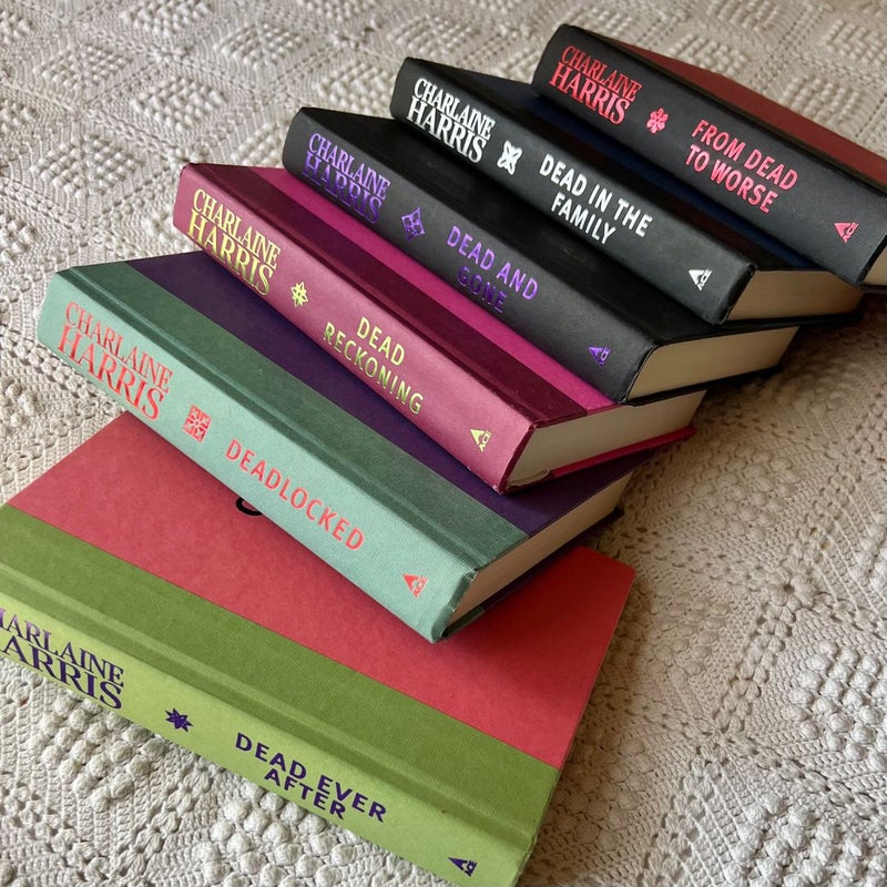 Sookie Stackhouse Series hardcover BUNDLE  Books #8-13