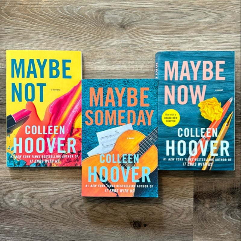 Maybe Someday (3 Book Series)