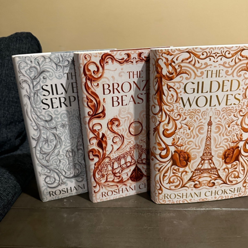 Fairyloot The Gilded Wolves, The Silvered on sale Serpents, The Bronzed Beast