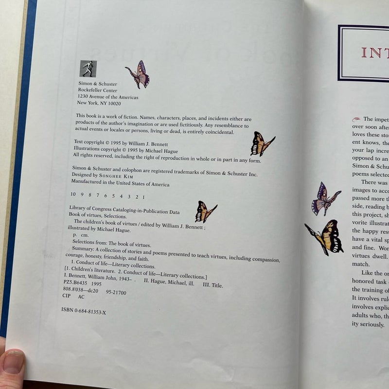 Children's Book of Virtues