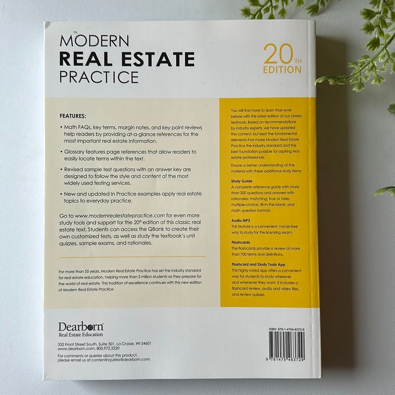 Modern Real Estate Practice 