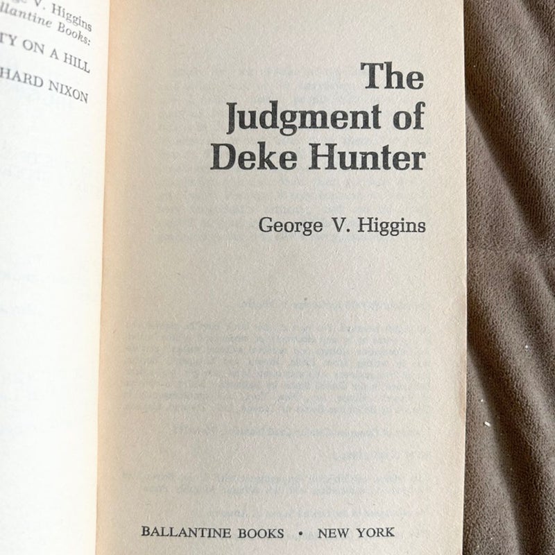 The Judgment of Deke Hunter  2924