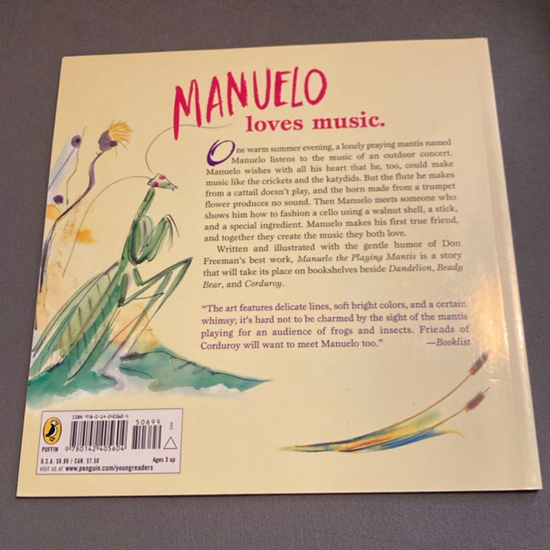 Manuelo, the Playing Mantis