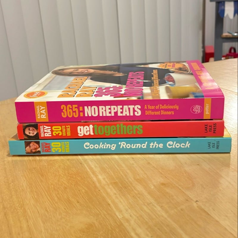 Rachael Ray *3 BOOK BUNDLE*