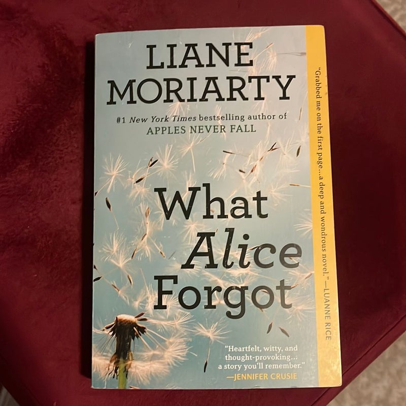 What Alice Forgot