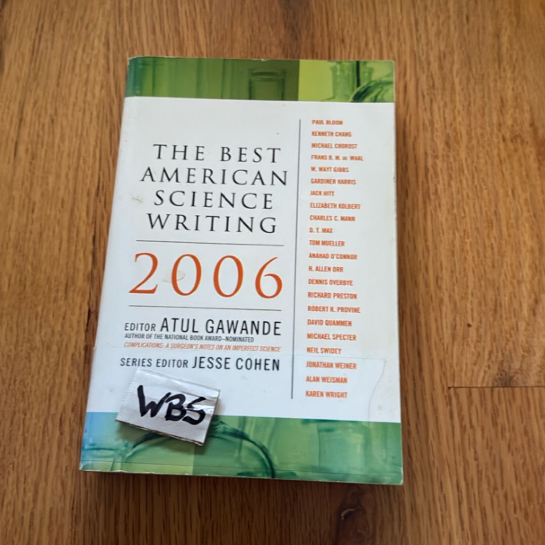 The Best American Science Writing 2006