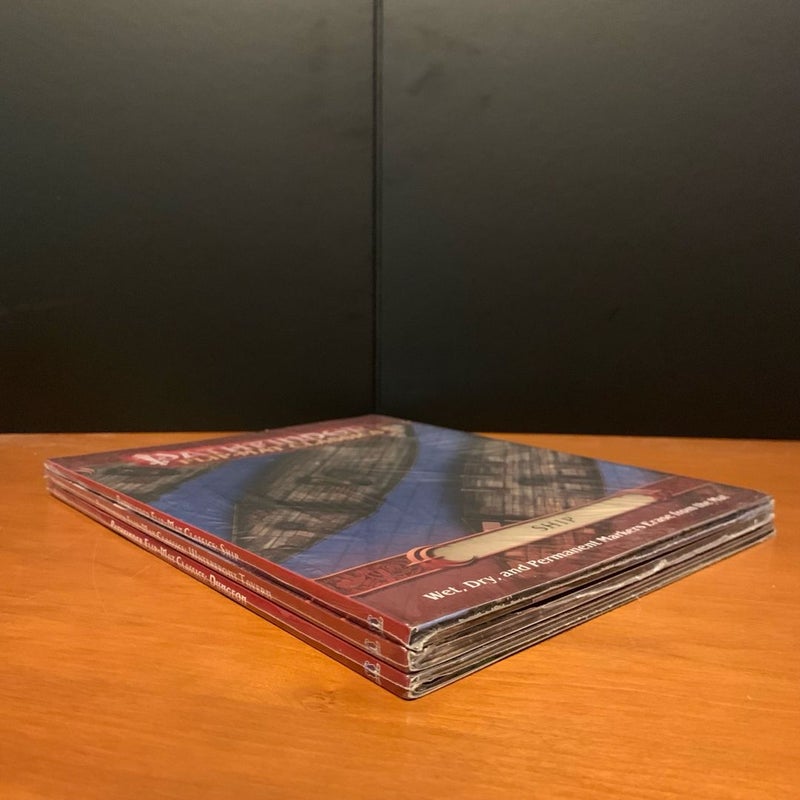 Pathfinder Flip-Mat Classics Lot: Ship, Waterfront Tavern, Dungeon, NEW in wrap