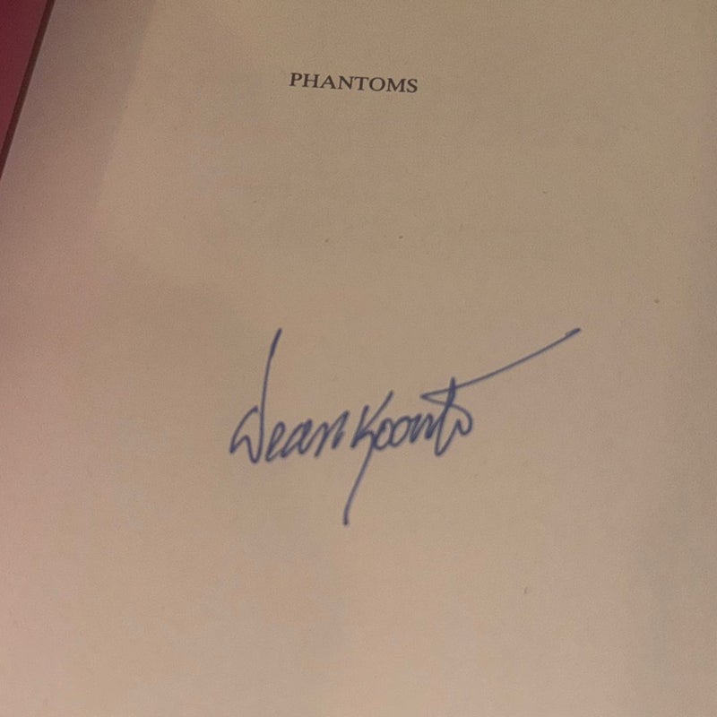 PHANTOMS SIGNED 