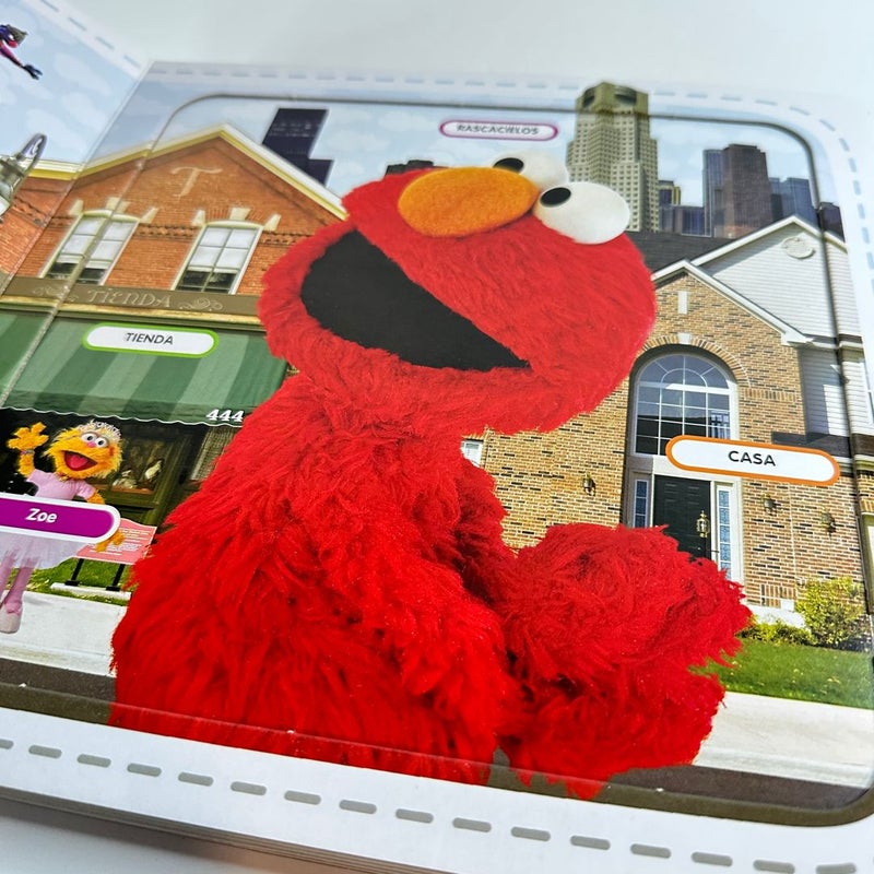 Spanish Plaza Sesamo Los oficios de Elmo Sera Arquitecto with Puzzles