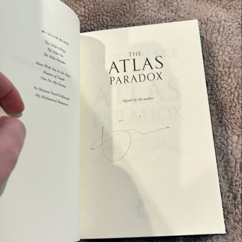 The Atlas Six & The Atlas Paradox & The Atlas Complex Illumicrate Editions