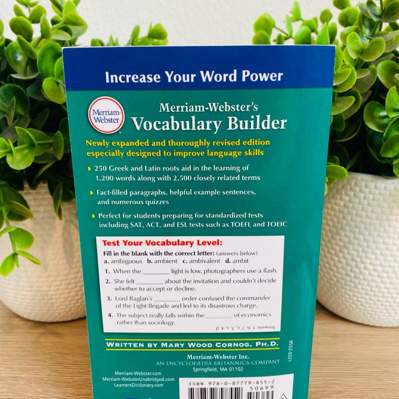 Merriam-Webster's Vocabulary Builder