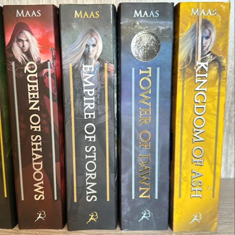 Throne of Glass complete set