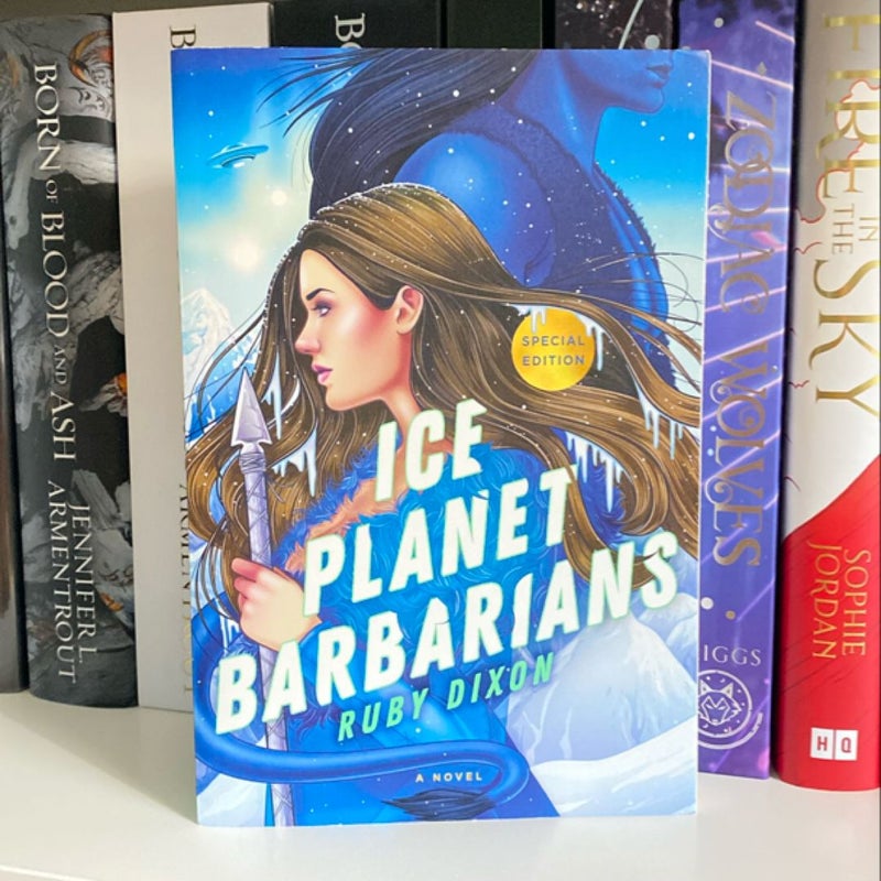 Ice Planet Barbarians (signed bookplate)