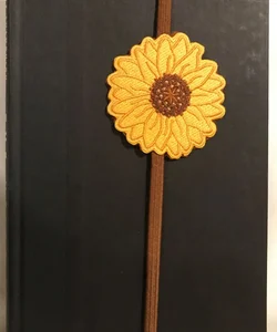 Elastic Sunflower Bookmark
