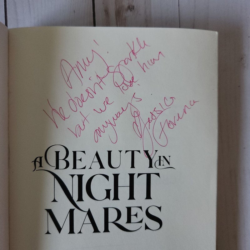 A Beauty in Nightmares ☆signed☆