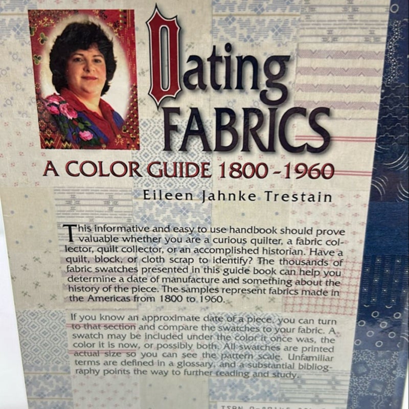 Dating Fabrics - A Color Guide, 1800-1960