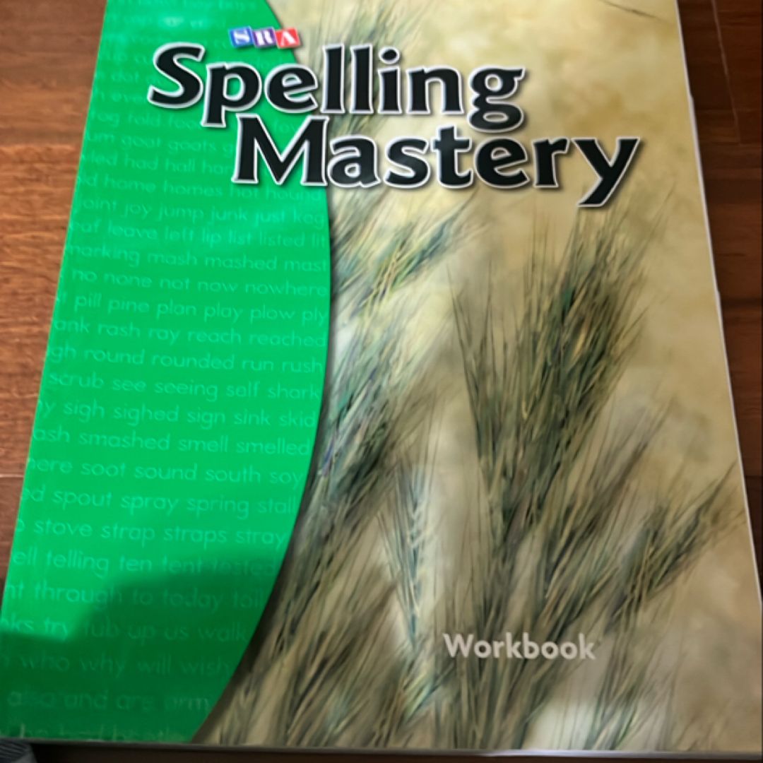 Spelling Mastery Level B, Student Workbook