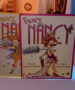 SET OF 2 Fancy Nancy Hardcovers 