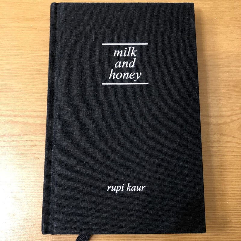 Milk and Honey, HARDCOVER, GIFT EDITION 