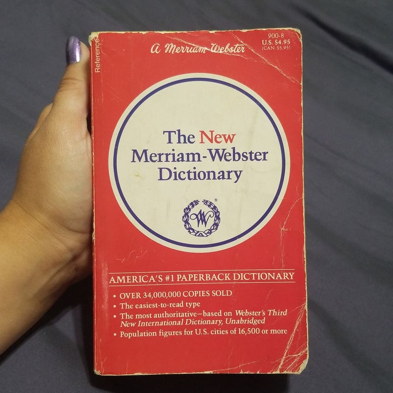 The Merriam-Webster Dictionary [Book]