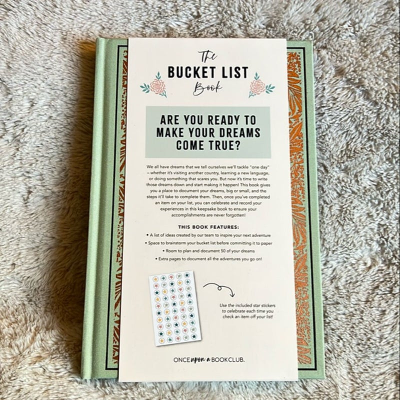 The Bucket List Book