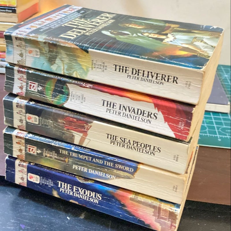 Five Books of The Children of the Lion Series 