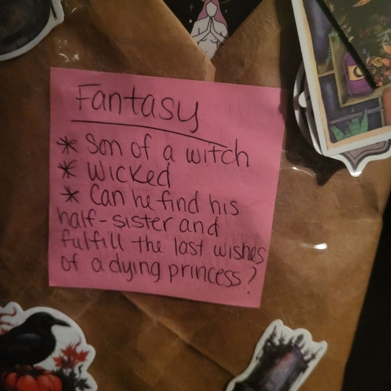 Fantasy Blind Date With A Book 