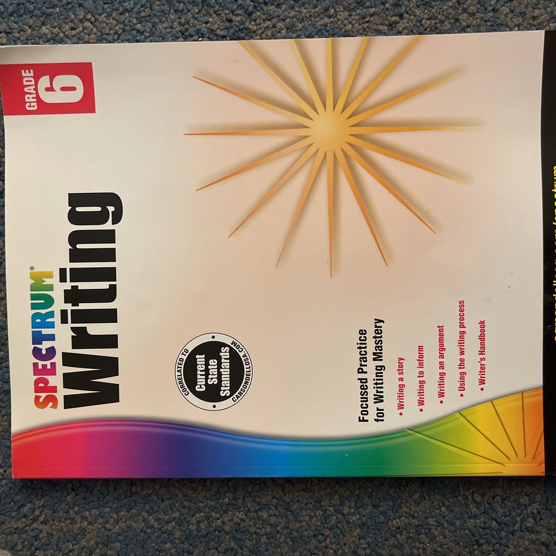 thumbnail image 2 of Spectrum Science, Grade 6 Workbook - Carson-Dellosa (2014, Trade Paperback) Good Condition 2 of 3