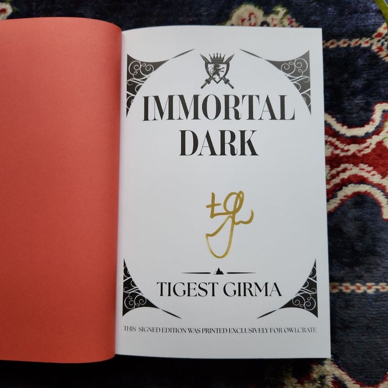 Immortal Dark (Owlcrate Limited Edition)